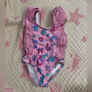 HURLEY BABY GIRL Swimsuit PINK MERMAID 12 MONTHS💖